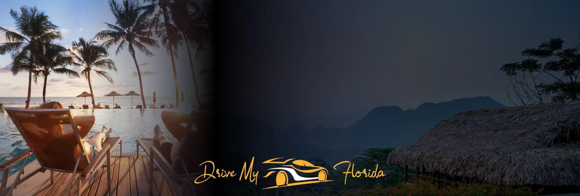 Drive My Car to Florida Logo and Vehicle Interior Image